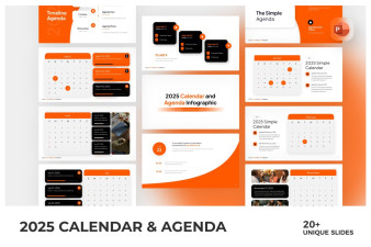 Calendar Infographic 2025